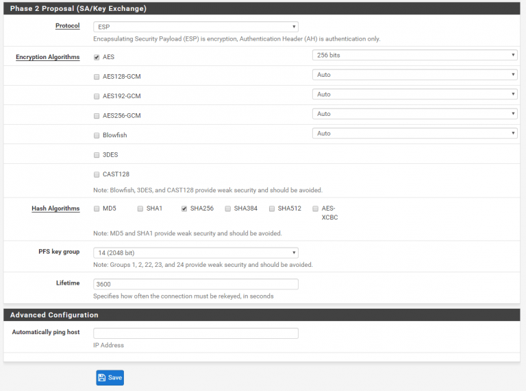 Autoriser Le Trafic Dans Le Tunnel Vpn Avec Pfsense