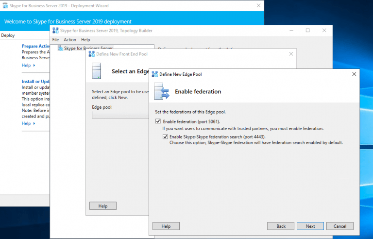 install skype for business server 2015 step by step