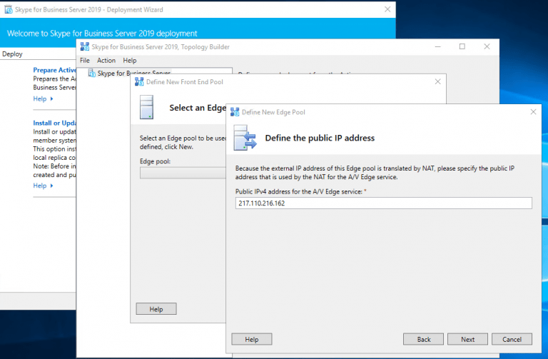 install skype for business server 2015 step by step
