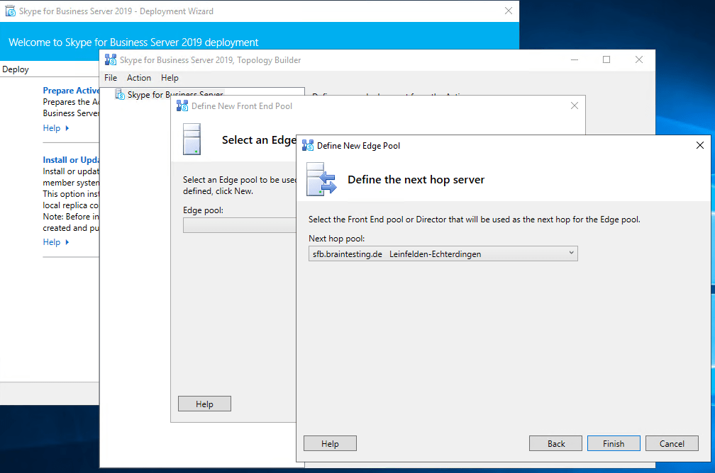 deploy skype for business group policy