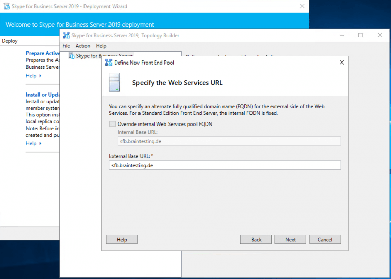 skype for business server 2019 end of life