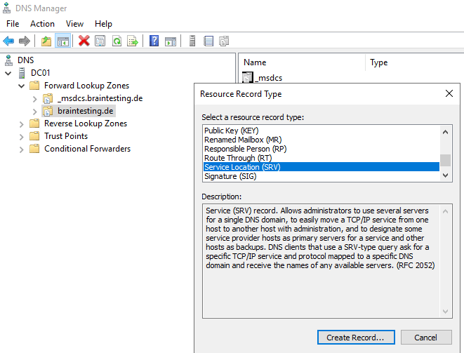 network requirements for skype for business