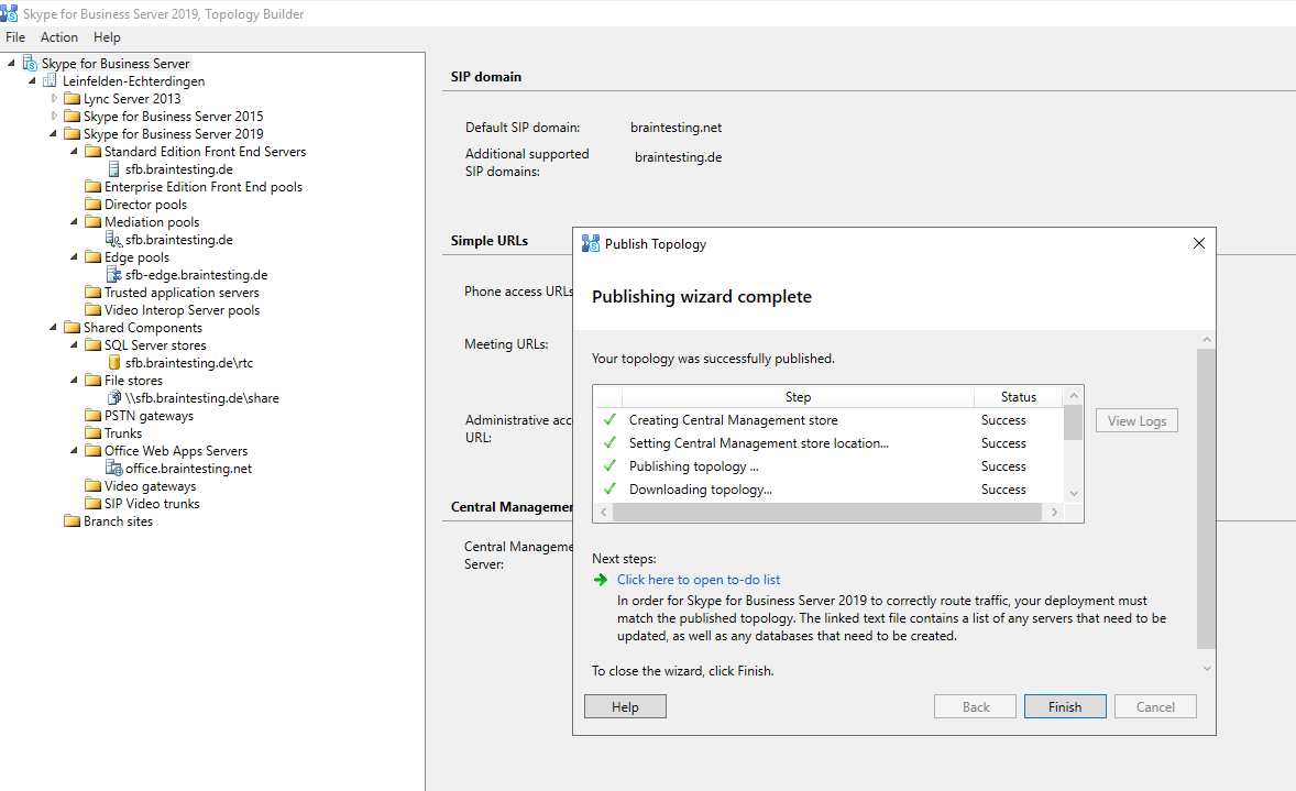 Install Skype for Business Server 2019 Step by Step - .matrixpost.net