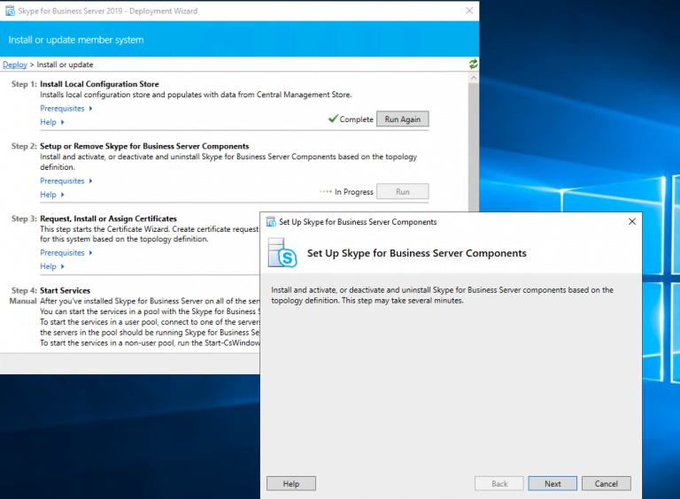 Install Skype for Business Server 2019 Step by Step - .matrixpost.net