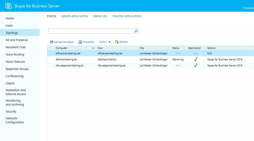 skype for business server 2019 end of life