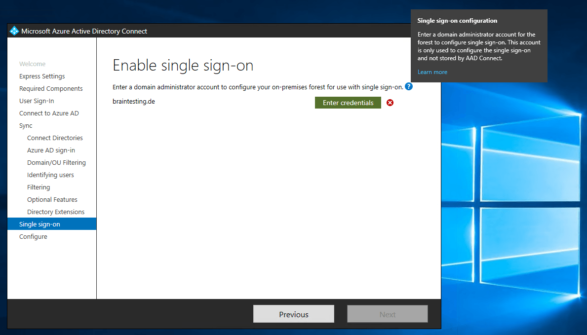 Move Azure AD Connect to another Server