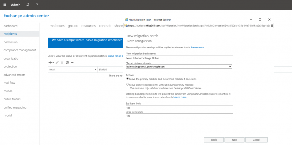 Migration from onPremise to Office 365 – Step by Step – Part 3- Move ...