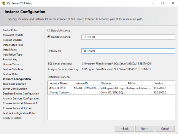 Configure Windows Service Accounts and Permissions exemplary on SQL ...