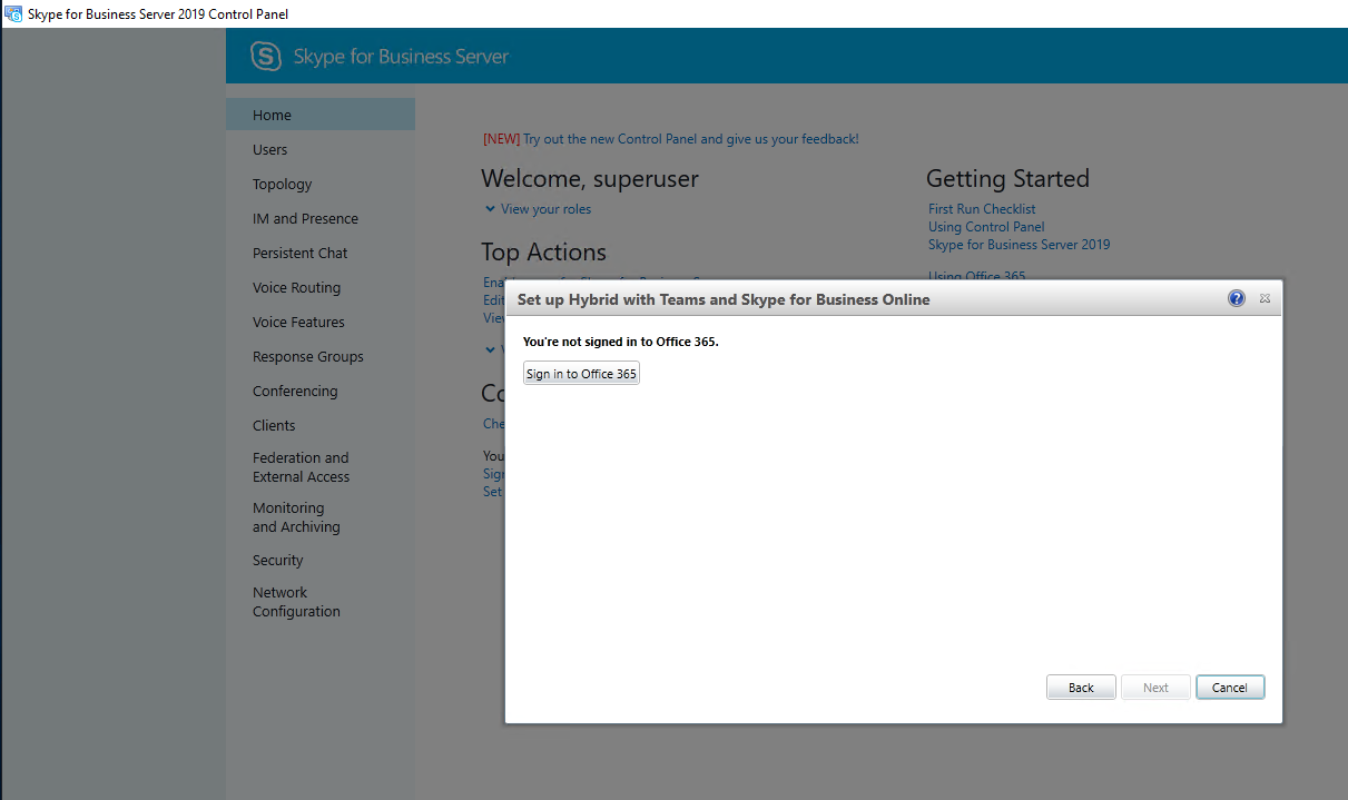 office 365 skype for business features