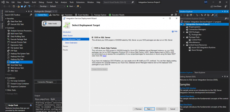 SQL Server Integration Services (SSIS) Basics – Script Task ...