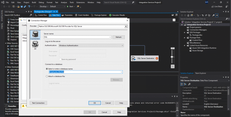SQL Server Integration Services (SSIS) Basics – Load Data from a MySQL ...