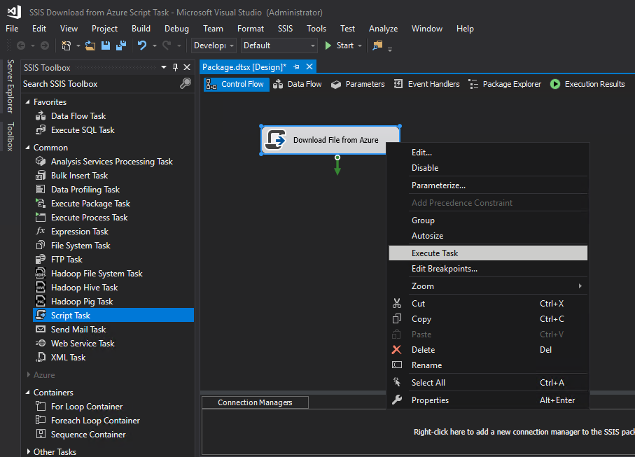 Load A Custom Assembly In Sql Server Integration Services Ssis Script Task That Is Not Or Cannot Be Stored In The Gac Matrixpost Net