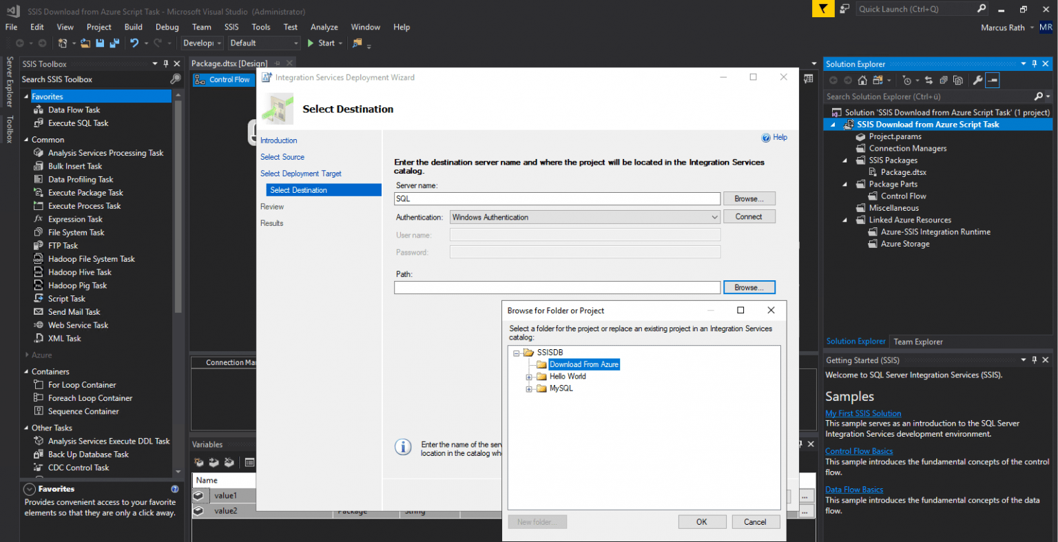 Load a custom Assembly in SQL Server Integration Services (SSIS) Script ...