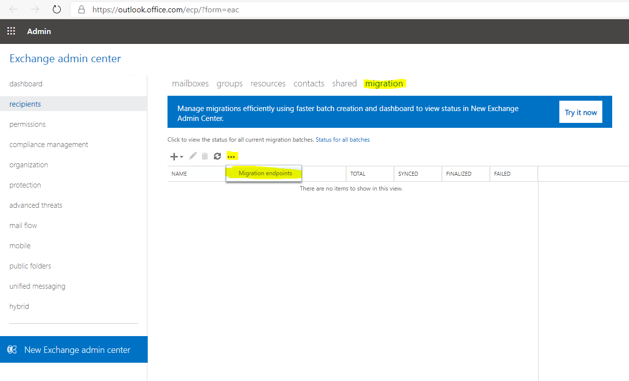 Migration from onPremise to Office 365 Step by Step Part 3 Move