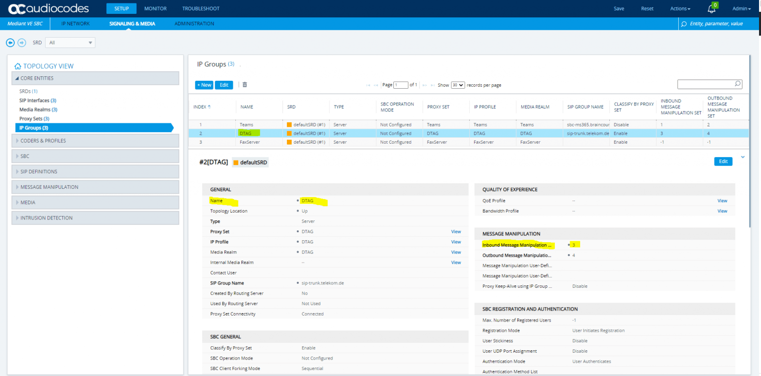 Microsoft Teams Direct Routing – Call Forwarding – AudioCodes Mediant ...