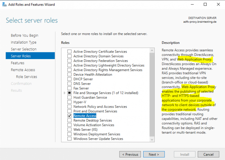 Set up Active Directory Federation Services (AD FS 5.0) – ADFS Reverse ...