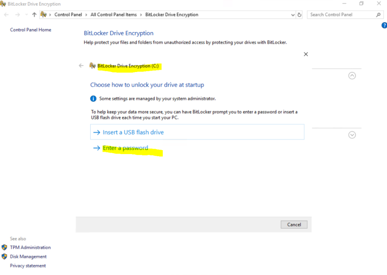 Domain Controller Protection via BitLocker Drive Encryption