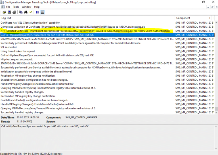 Configuration Manager – Management Point Critical Error - .matrixpost.net