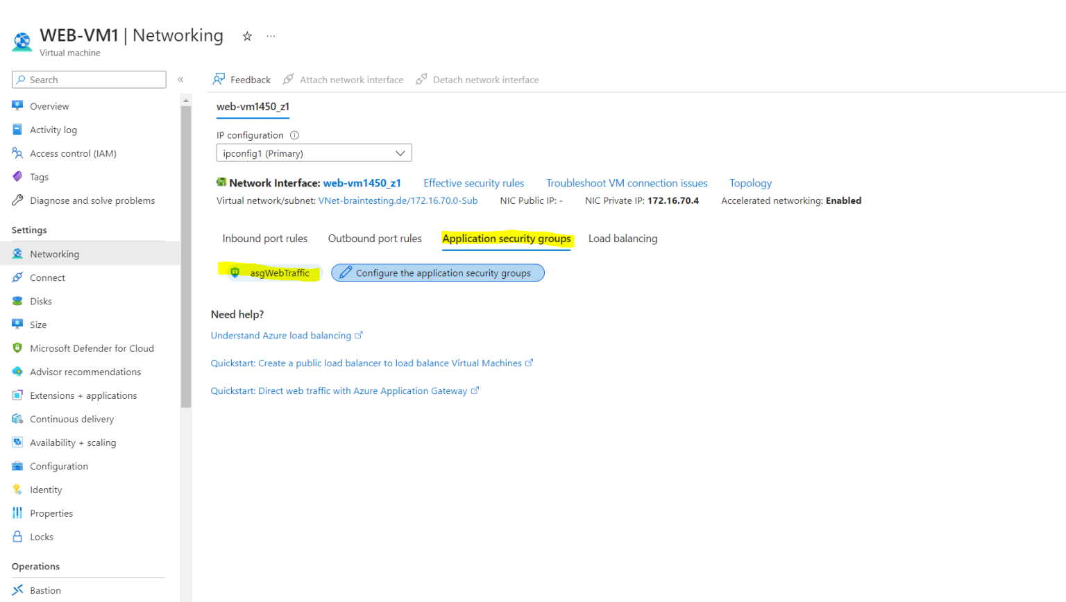 Network Security Groups (NSG) vs. Application Security Groups (ASG