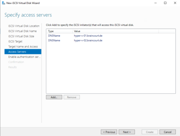 Set up a Microsoft iSCSI Target Server - .matrixpost.net