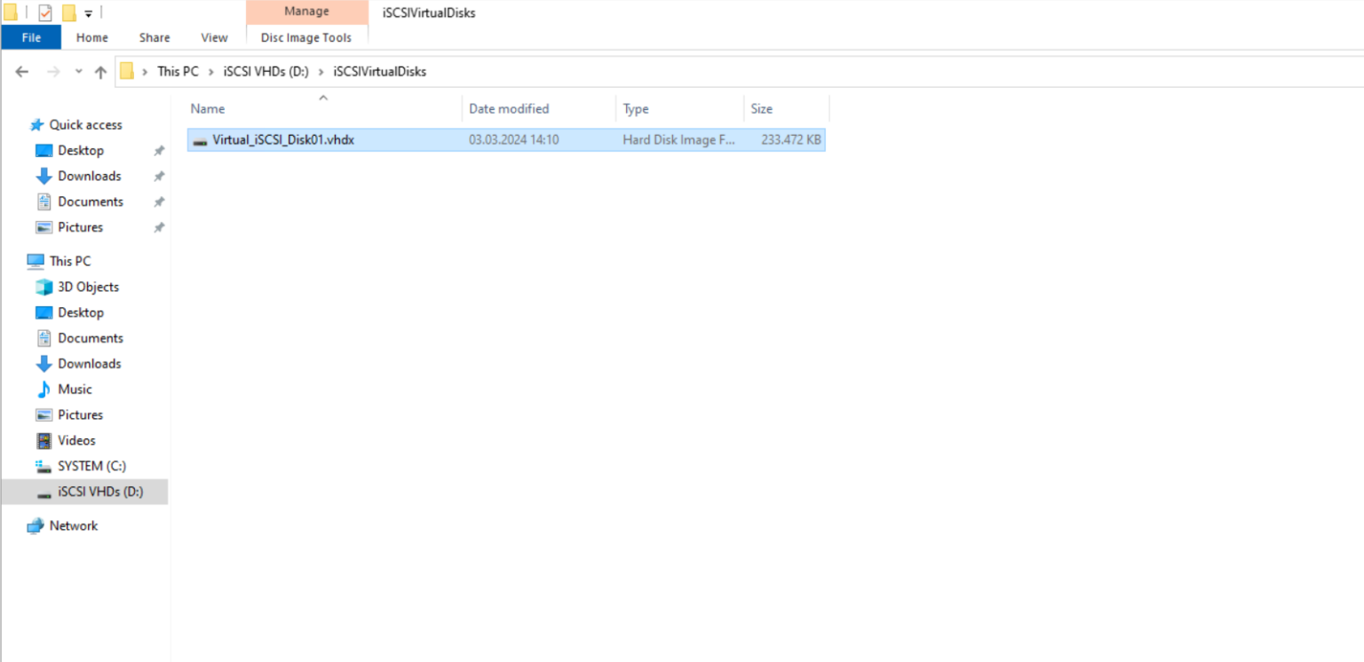 Set up a Microsoft iSCSI Target Server - .matrixpost.net