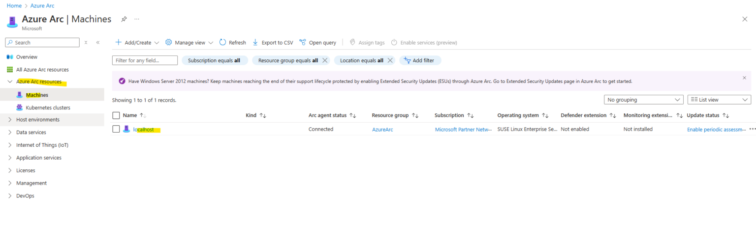 How to onboard on-premise Server to Azure Arc - .matrixpost.net