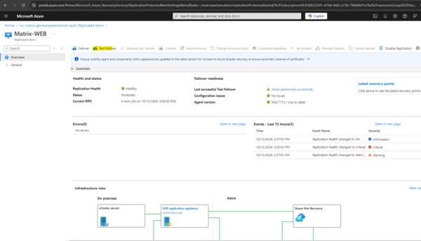 Set up Azure Site Recovery for On-Premise VMware Virtual Machines ...