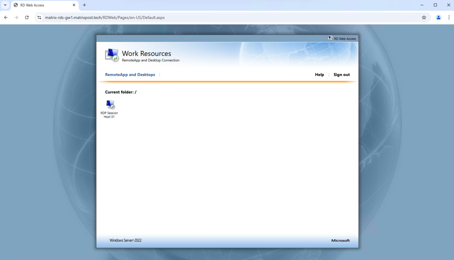Set up Microsoft Entra Application Proxy to publish Remote Desktop (RDS ...
