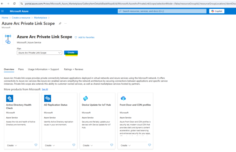 How to onboard on-premise Server to Azure Arc by using a Site-to-Site ...
