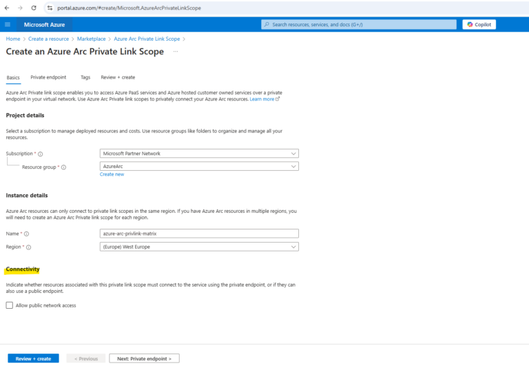 How to onboard on-premise Server to Azure Arc by using a Site-to-Site ...