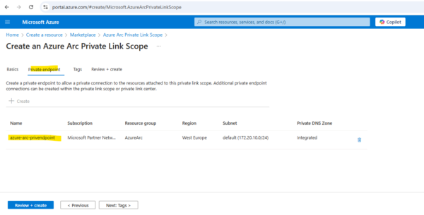 How to onboard on-premise Server to Azure Arc by using a Site-to-Site ...
