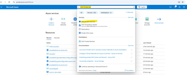 How to onboard on-premise Server to Azure Arc by using a Site-to-Site ...