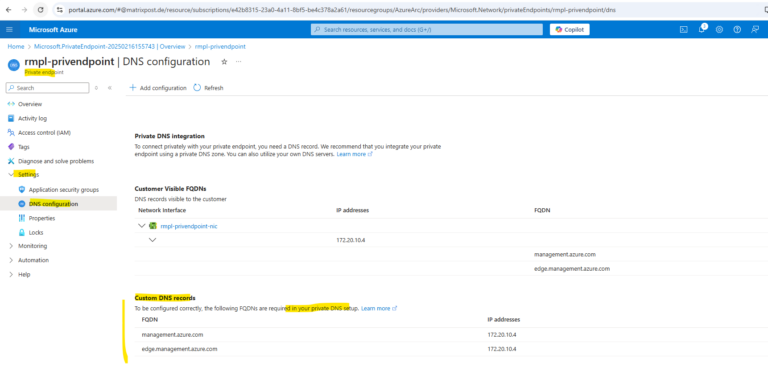 How to onboard on-premise Server to Azure Arc by using a Site-to-Site ...