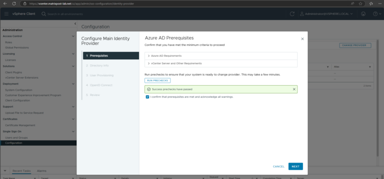 How to enable Microsoft Entra ID Authentication for vCenter Server by ...