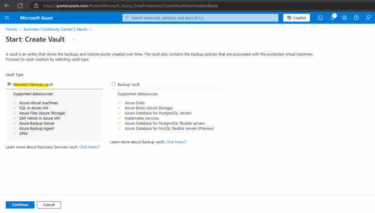 Back up VMware VMs with Azure Backup Server - .matrixpost.net