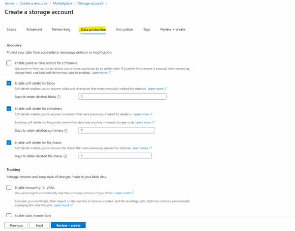 Set up an Azure Storage Account and Blob Storage for NFS Access by ...