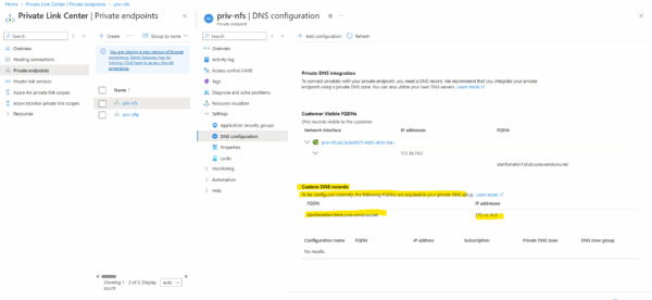 Set up an Azure Storage Account and Blob Storage for NFS Access by ...