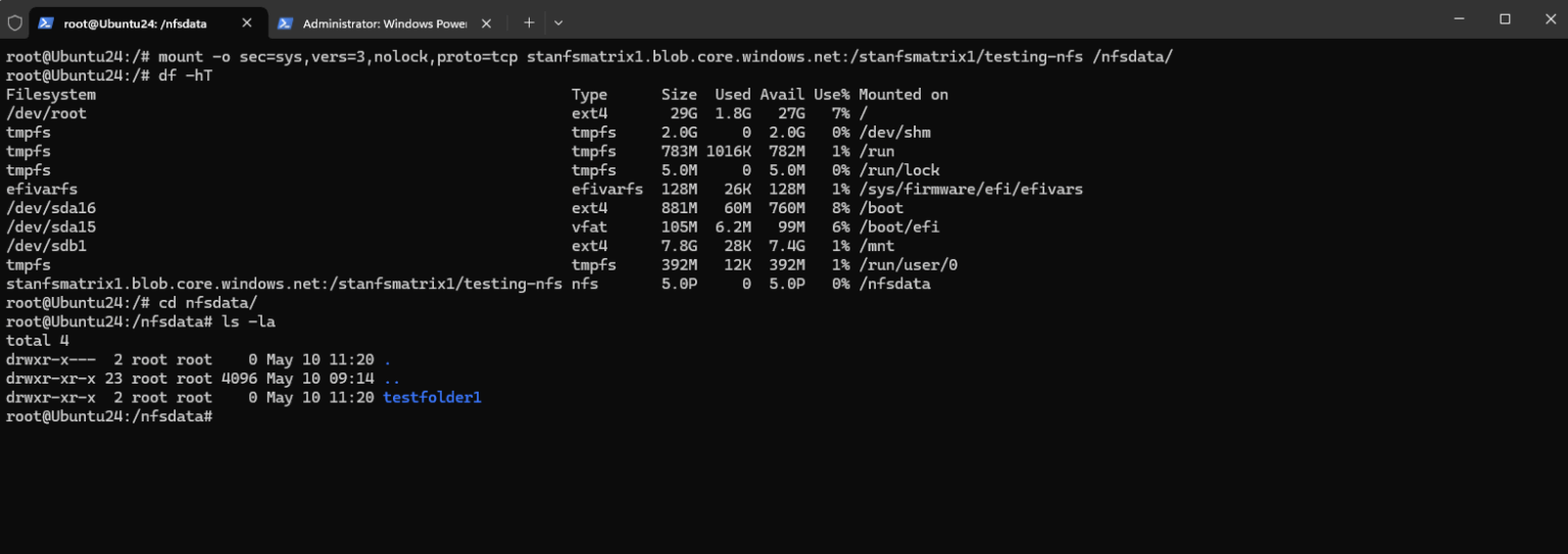 Set up an Azure Storage Account and Blob Storage for NFS Access by ...