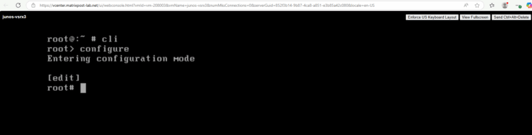 Step-by-Step Guide: Setting Up Juniper vSRX3 Appliance - .matrixpost.net
