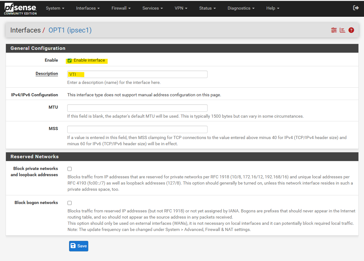 StepbyStep Guide Setting up Route Based S2S VPN between Azure and on