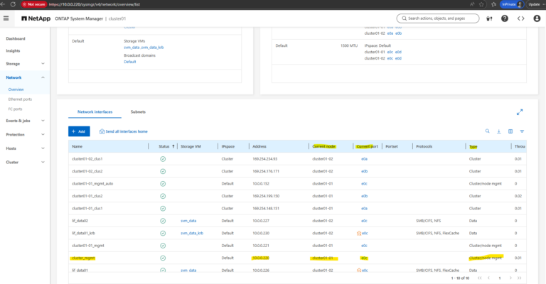 Netapp 7 Node Gui Step-by-Step Guide Part 4: How to build your own NetApp ONTAP 9 LAB ...