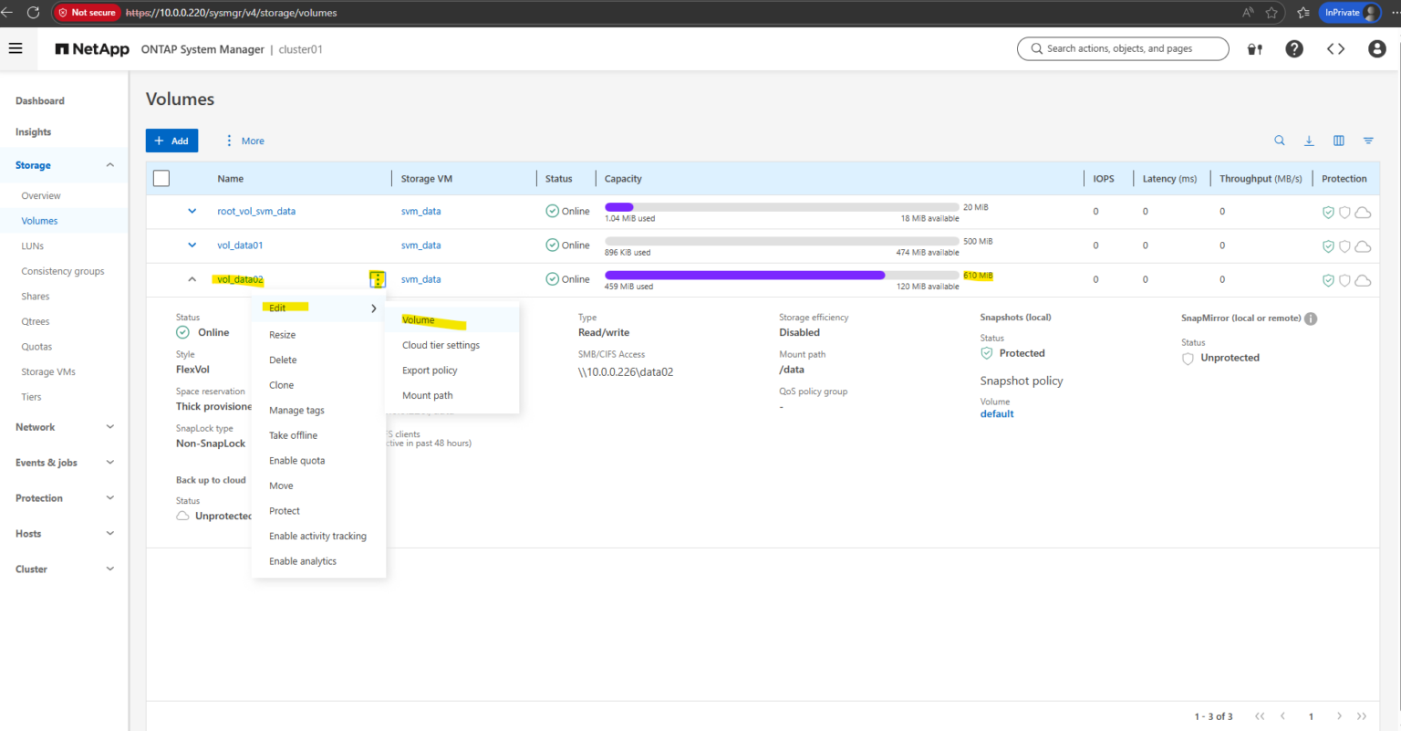 Cheat Sheet NetApp ONTAP – Commands used in day-to-day operations ...