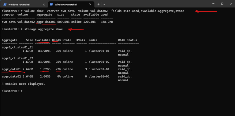 Cheat Sheet NetApp ONTAP – Commands used in day-to-day operations ...