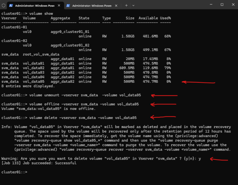 Cheat Sheet NetApp ONTAP – Commands used in day-to-day operations ...