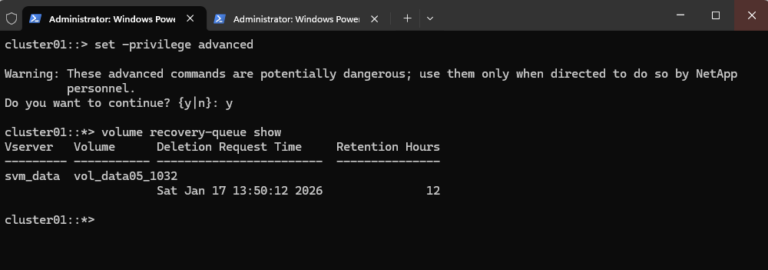 Cheat Sheet NetApp ONTAP – Commands used in day-to-day operations ...