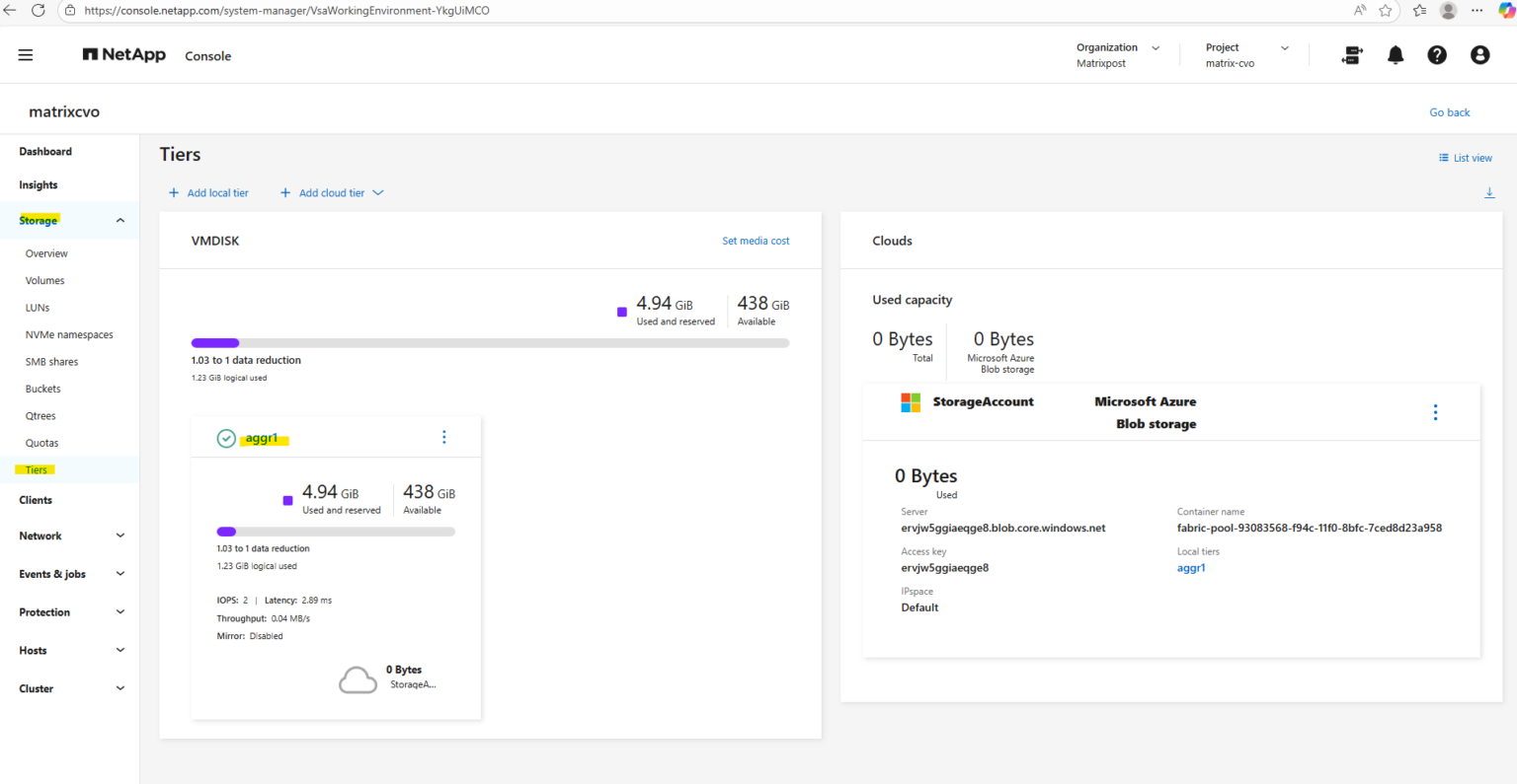 Deploying NetApp Cloud Volumes ONTAP (CVO) in Azure using NetApp ...